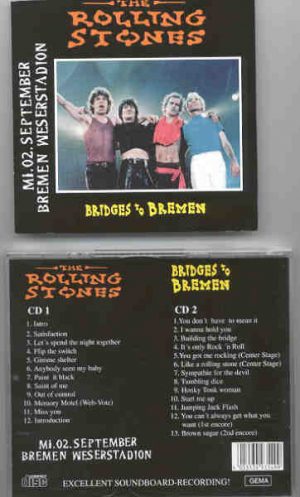 Rolling Stones - Bridges to Bremen ( 2 CD!!!!! SET )