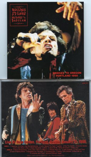 Rolling Stones - Bridges to Oregon ( 2 CD!!!!! SET ) ( Vinyl Gang ) ( Rose Garden Portland , Oregon , January 31st , 1998 )