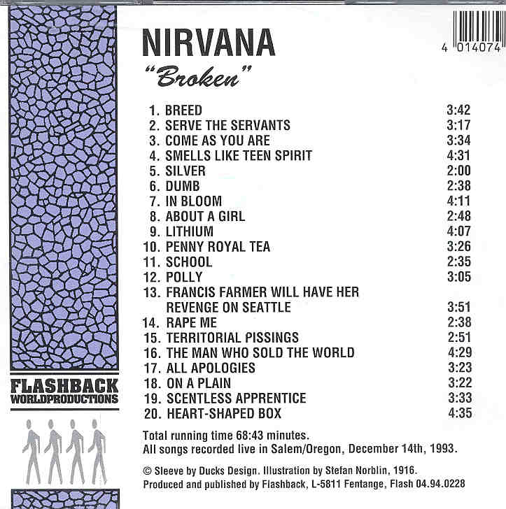 Nirvana - Broken ( Salem , Oregon , December 14th , 1993 ) ( Flashback )