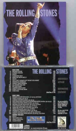 Rolling Stones - Brussels Affair The Definitive Edition ( 2 CD!!!!! SET )
