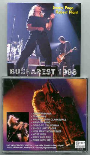 Led Zeppelin - Bucharest 1998 ( March 1st , 1998 , MTVs Live From The 10 Spot )