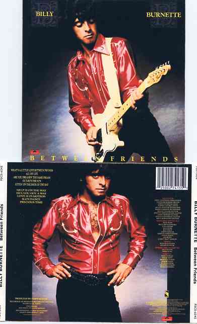 Lindsey Buckingham Fleetwood Mac - Between Two Friends ( Billy Burnette's Album on cd )