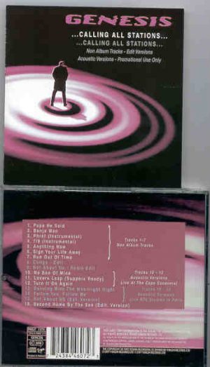 P. Gabriel  /  GENESIS  /  P. Collins - Calling All Stations ( The Non Album Tracks )