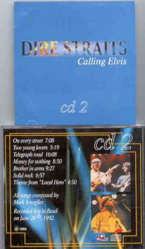 Dire Straits - Calling Elvis Part Two  ( Great Dane Recs. )