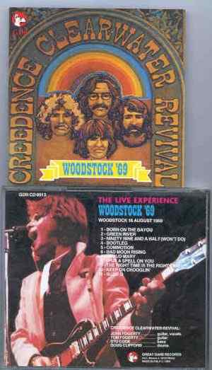 Creedence Clearwater Revival / John Fogerty - Woodstock 1969   ( Great Dane )   ( Live on August 16th , 1969 , at Woodstock )