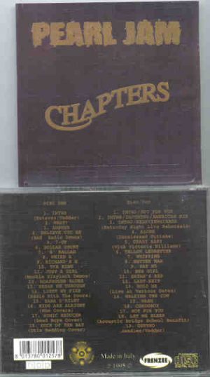 Pearl Jam - Chapters ( 2 CD set )