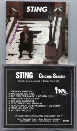 Sting / The Police - Chicago Session ( Live at a Small Club in Chicago , USA , April 8th , 1990 ) ( Beech Marten )