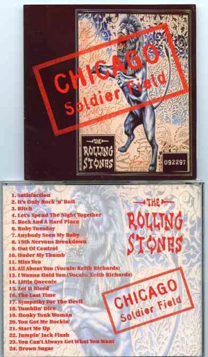 Rolling Stones - Chicago Soldier Field ( 2 CD!!!!! ) ( September 22nd , 1997 , Live at Soldier Field , Chicago , IL , USA )