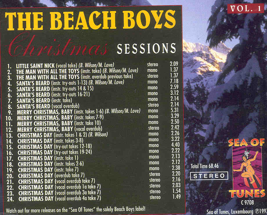 The Beach Boys - Christmas Sessions Vol. 1