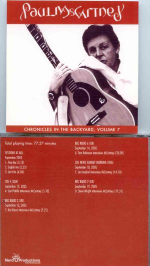 Paul McCartney - Chronicles In The Backyard Vol. 7