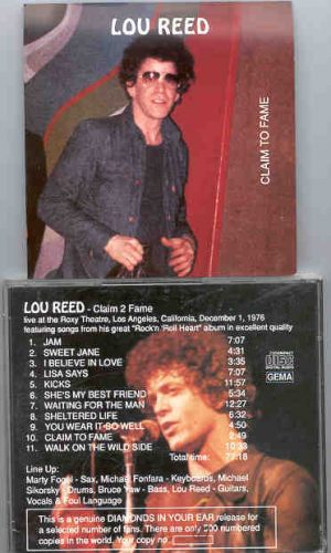 Lou Reed / Velvet Underground - Claim To Fame