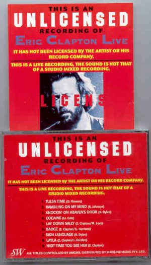 Eric Clapton - Unlicensed