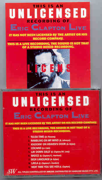 Eric Clapton - Unlicensed