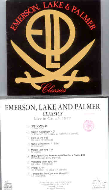 Emerson , Lake & Palmer - Classics ( Swingin' Pig ) ( Live In Canada 1977 )
