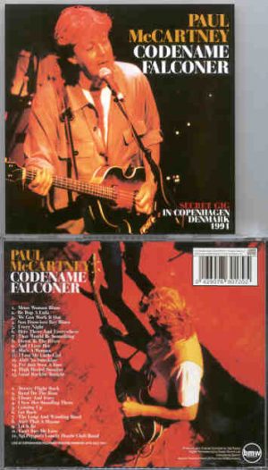 Paul McCartney - Codename Falconer ( Secret Gig in Copenhagen 1991 ) ( 2 CD set ) ( BMW )