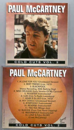 Paul McCartney - Cold Cuts Vol. 2  ( Orange )