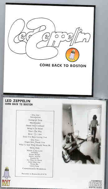 Led Zeppelin - Come Back To Boston ( 2 CD SET ) ( Boston , MA , September 9th , 1970 )