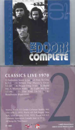 The Doors - Complete Vol. 2    ( Great Dane Recs )