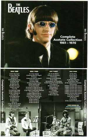 The Beatles - Complete Acetates Collection 1961 - 1970 ( 5 CD SET ) ( Original Master Series )