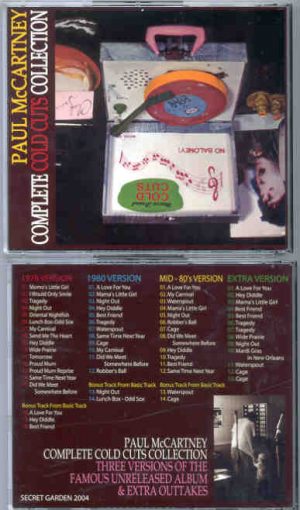 Paul McCartney - Complete Cold Cuts Collection ( 4 cd set ) ( Secret Garden )