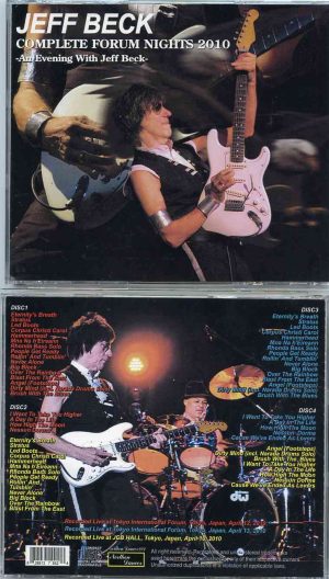 Jeff Beck - Complete Forum Nights 2010 ( 4 CD SET )( Tokyo International Forum & JCB Hall , Japan , April 10/12/13th 2010 )