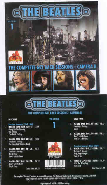 The Beatles - Complete Get Back Sessions Camera B vol. 1 ( 2 CD SET ) ( Strawberry )