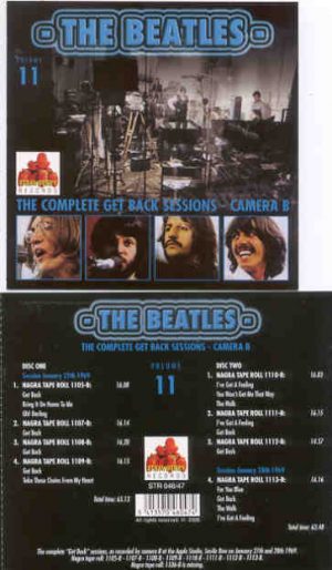 The Beatles - Complete Get Back Sessions Camera B vol. 11 ( 2 CD SET ) ( Strawberry )