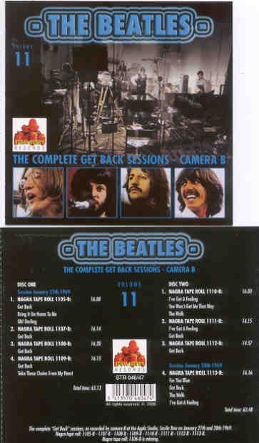 The Beatles - Complete Get Back Sessions Camera B vol. 11 ( 2 CD SET ) ( Strawberry )