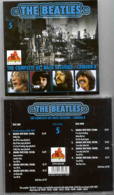 The Beatles - Complete Get Back Sessions Camera B vol. 5 ( 2 CD SET ) ( Strawberry )