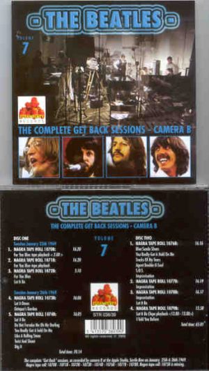 The Beatles - Complete Get Back Sessions Camera B vol. 7 ( 2 CD SET ) ( Strawberry )
