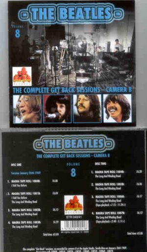 The Beatles - Complete Get Back Sessions Camera B vol. 8 ( 2 CD SET ) ( Strawberry )