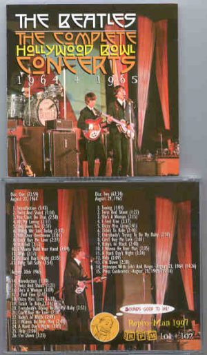 The Beatles - Complete Hollywood Bowl ( REPRO-MAN ) ( 2 CD SET )