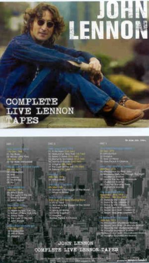 John Lennon - Complete Live Lennon Tapes  ( 3 CD SET ) ( Misterclaudel )