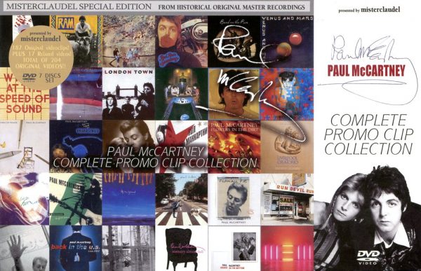 Paul McCartney - Complete Promo Clip Collection ( 7 DVD Set with Slipcase )   ( Misterclaudel )