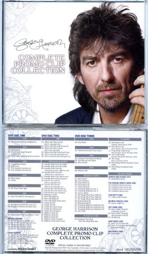 George Harrison – Complete Promo Clip Collection (3 DVD)