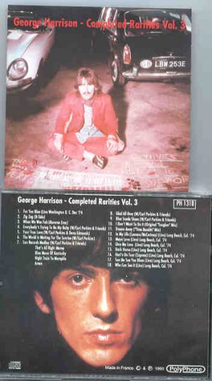 George Harrison - Completed Rarities vol. 3