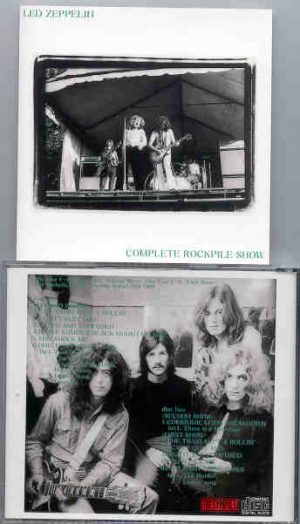 Led Zeppelin - Complete Rockpile Show ( 2 CD SET ) ( Canada , August 18th , 1969 , 1st & 2nd Shows )