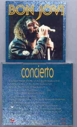 Bon Jovi - Concierto ( Great Dane ) ( Santiago , Chile , February 6th , 1990 )