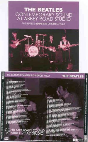The Beatles - Contemporary Sound At Abbey Road Studios ( 2 CD SET ) ( The Beatles Remasters Chronicle Vol 2 )