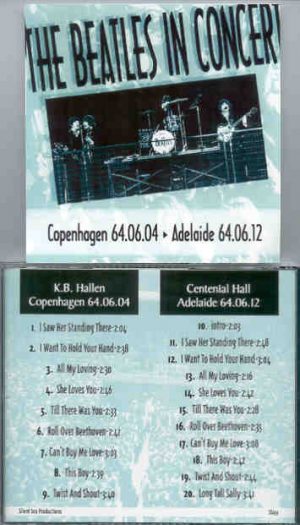 The Beatles - Copenhagen / Adelaide ( The Beatles In Concert ) ( Silent Sea )