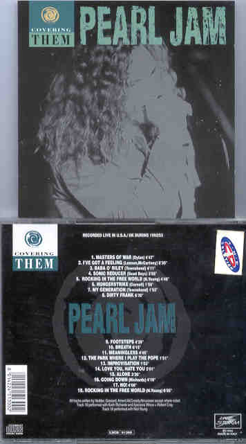 Pearl Jam - Covering Them ( USA/UK - 1992 - 1993 )