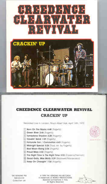 Creedence Clearwater Revival / John Fogerty - Crackin' Up ( Swingin' Pig )