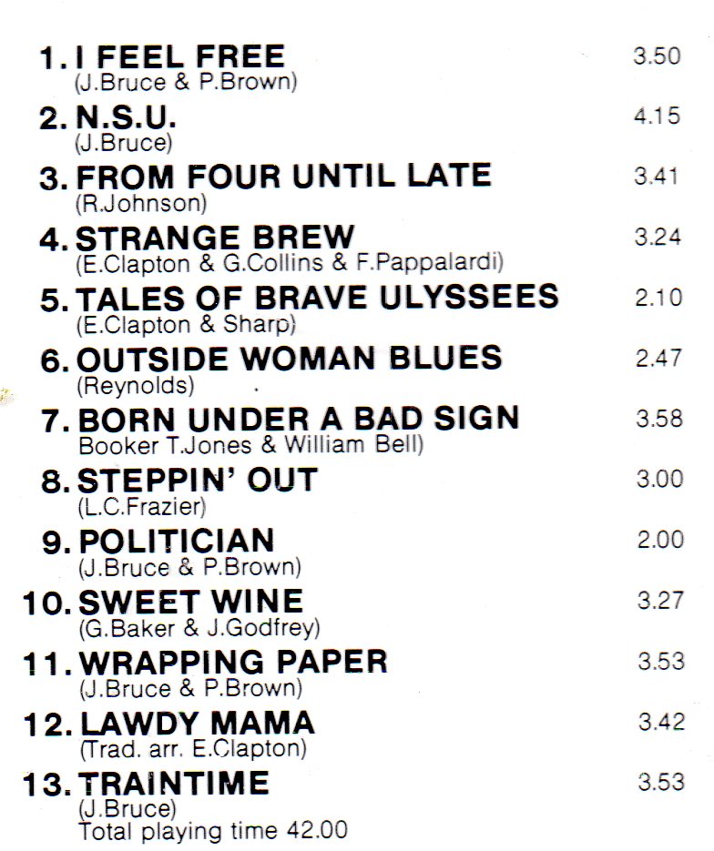 Eric Clapton - CREAM BBC Sessions 1965 - 1968 ( Pyramid )