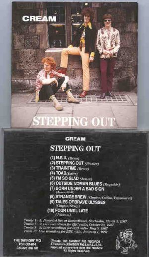 Eric Clapton - Cream Stepping Out ( Swingin' Pig )