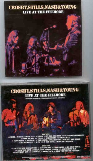 Neil Young / CSNY - Live At The Fillmore ( 2 CD set ) ( CSN & Y Soundboard Live at The Fillmore East , NY , June 6th , 1970 )