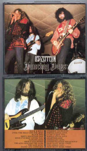 Led Zeppelin - Dancing Days  ( 2 CD SET ) ( Budokan Hall, Tokyo, Japan 10/02/72 )