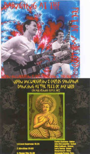 Santana - Dancing At The Feet Of My Lord Part 2 ( Live With John McLaughlin , Chicago , Sep 1st , 1973 )