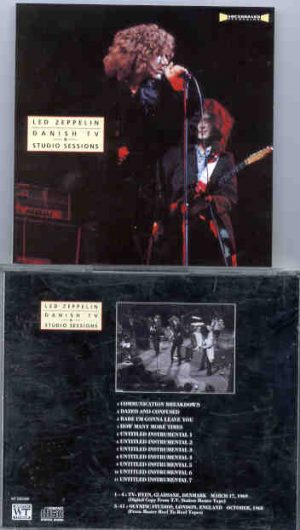 Led Zeppelin - Danish TV Studio Sessions ( Denmark TV March 17th , 1969 & London , UK , October 1968 )