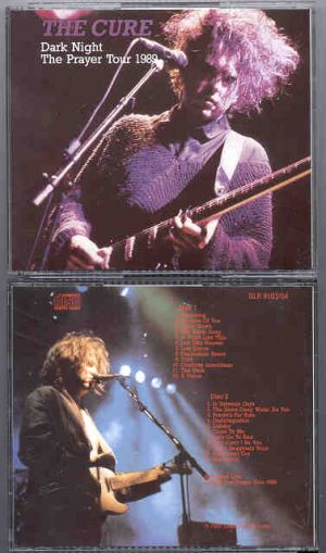 The Cure - Dark Night , The Prayer Tour '89 ( 2 CD SET )