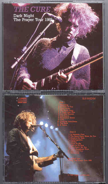 The Cure - Dark Night , The Prayer Tour '89 ( 2 CD SET )